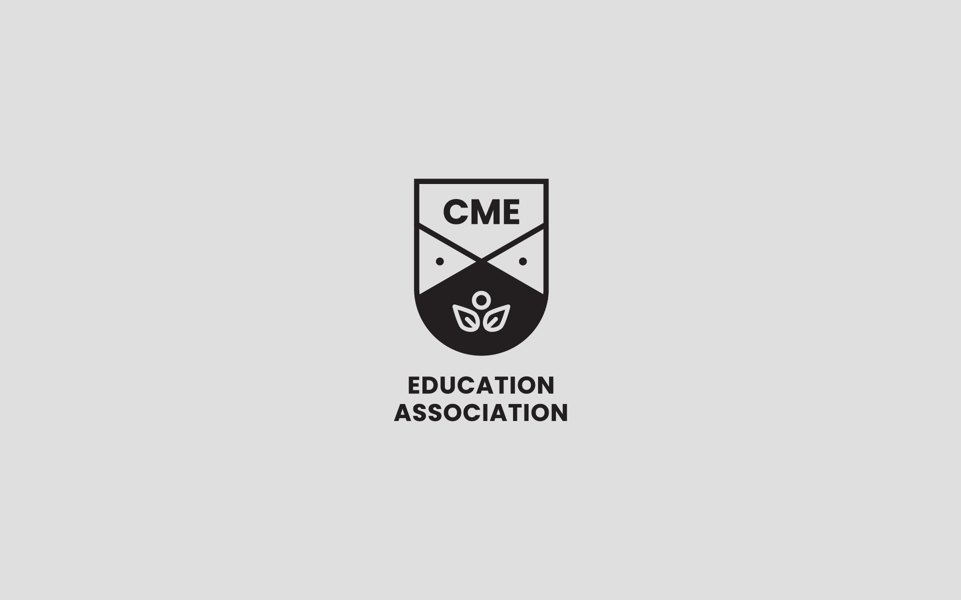 CME Education Association Logo Black