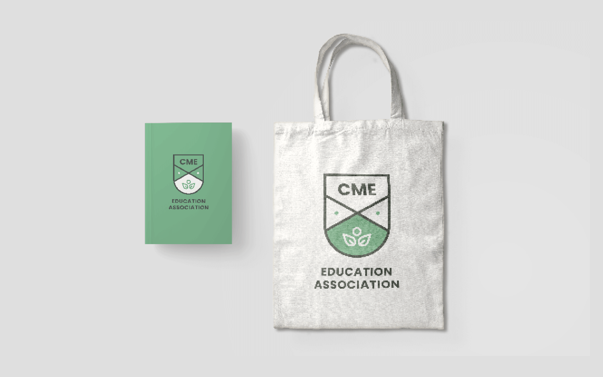CME Education Association Bag and Notebook
